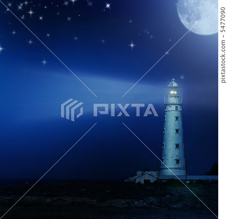 Lighthouse At Night Lighthouse At Night 5477090