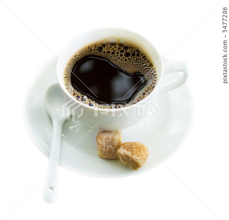 Coffee Over White 5477286