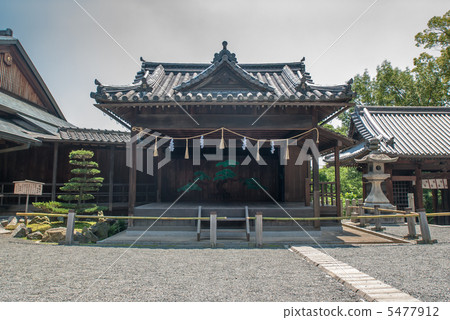 Achi Shrine Kagura drama and Noh stage Achi Shrine Kagura drama and Noh stage 5477912