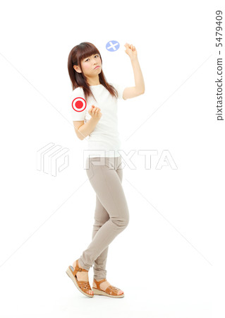 一個女人表達了錯誤的答案 5479409