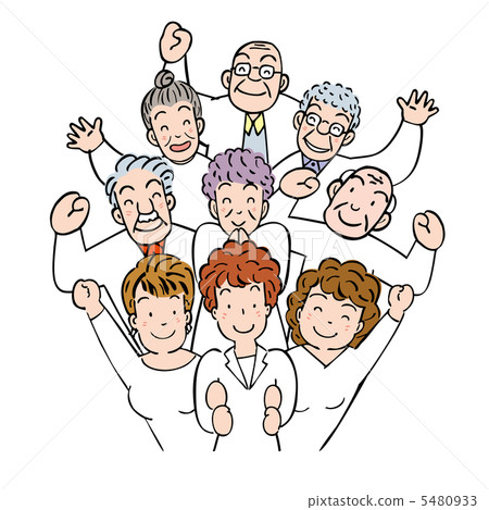 Senior power white 5480933