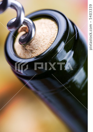 Wine Bottle closeup 5483339