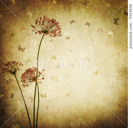 Floral Design border. Vintage styled Floral Design border. Vintage styled 5483698