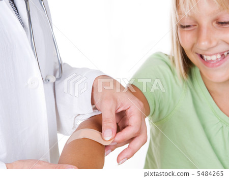 First Aid. Child And Doctor 5484265