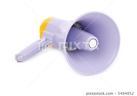 Loudspeaker isolated on the white background Loudspeaker isolated on the white background 5484852