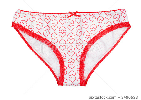 nice women's panties isolated on a white background 5490658