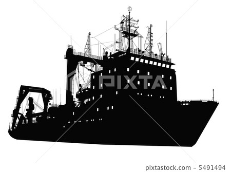 Ship silhouette 5491494