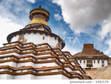 Tibetan monastery 5492579