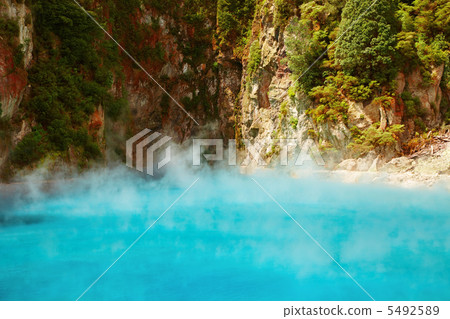 Inferno Crater, New Zealand 5492589