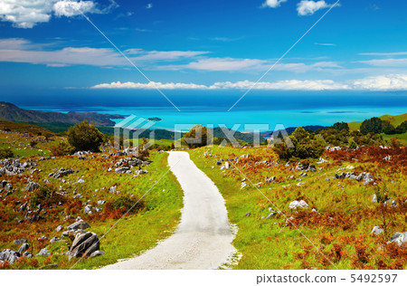 Coastal view, New Zealand 5492597