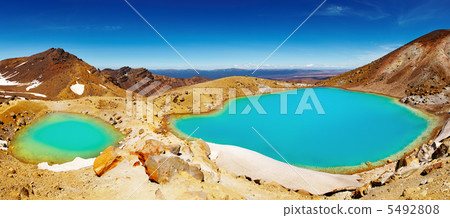Emerald Lakes, New Zealand 5492808