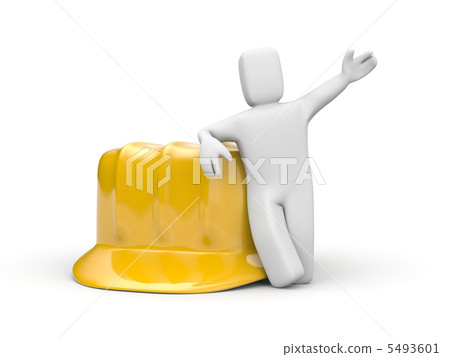 Person and helmet 5493601
