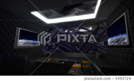 dark style nightclub room 5493729