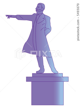 克拉克博士的雕像 克拉克博士的雕像 5493870