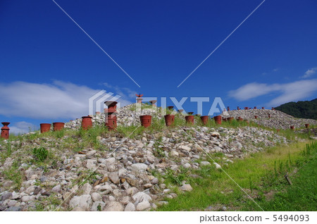 Yanai Chaseuri Kofun埋葬土墩 Yanai Chaseuri Kofun埋葬土墩 5494093