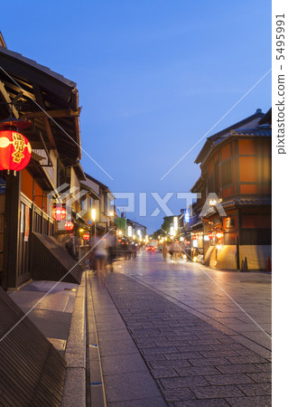 Gion Hanami Street Street Night view 5495991