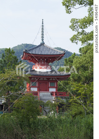 Daikakuji Temple Heart Treasure Tower 5496497