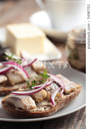 Sandwich with herring Sandwich with herring 5496701