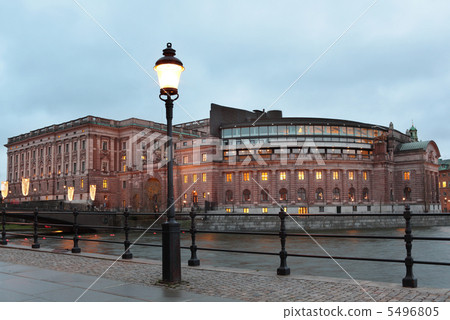 Parliament House in Stockholm 5496805