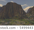 昏暗的深褐色懸崖 5499443