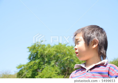 A boy with a profile A boy with a profile 5499653