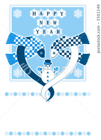 New year's card template completed in 2013 (snow and HAPPYNEWYEAR) Blue series New year's card template completed in 2013 (snow and HAPPYNEWYEAR) Blue series 5501149