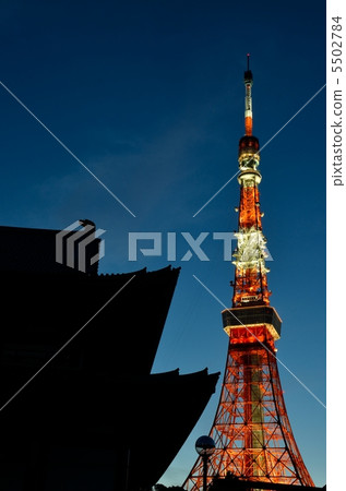 Tokyo Tower and Omotoyama Zojoji Tokyo Tower and Omotoyama Zojoji 5502784