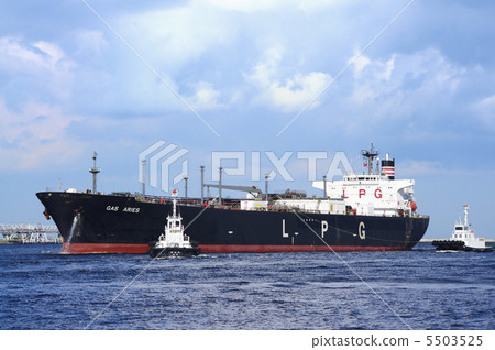 Liquefied petroleum gas tanker 5503525