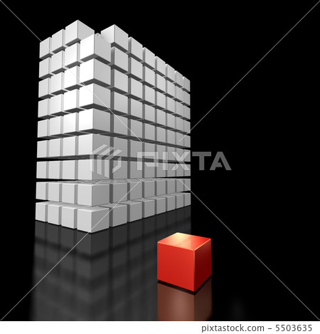 代表獨立的3DCG例證 5503635