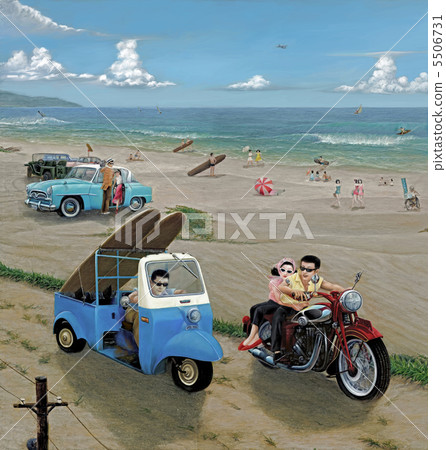 圖像昭和的海之日 5506731