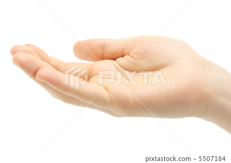 Human hand held up Human hand held up 5507184