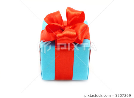 Present box with red bow 5507269