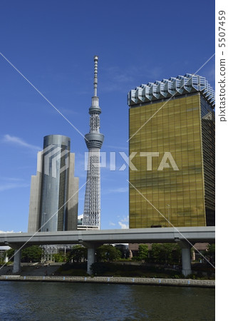 藍天和東京天空樹 藍天和東京天空樹 5507459