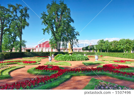 Garden of Monplaisir palace. Peterhof. 5507496