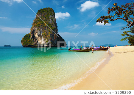 Tropical beach, Thailand 5509290