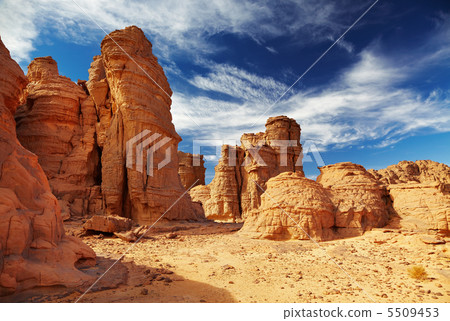 Sahara Desert, Tassili N'Ajjer, Algeria 5509453