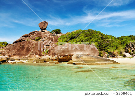 Tropical beach Tropical beach 5509461