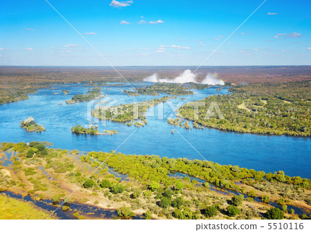 Zambezi river and Victoria Falls 5510116