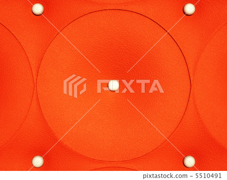 Red leather pattern with white knobs or buttons Red leather pattern with white knobs or buttons 5510491
