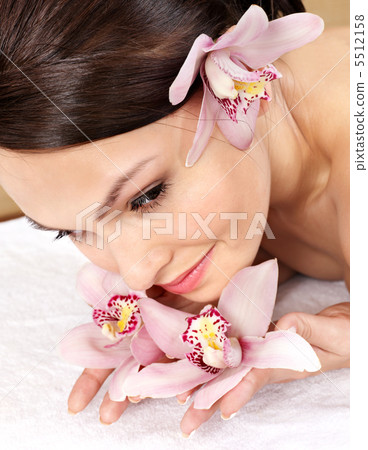 Young woman having massage. 5512158