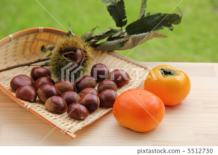 Chestnut and persimmon 5512730