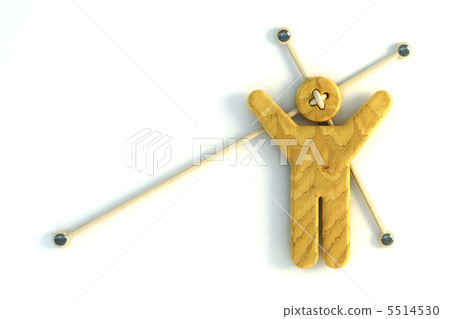 wooden doll 5514530
