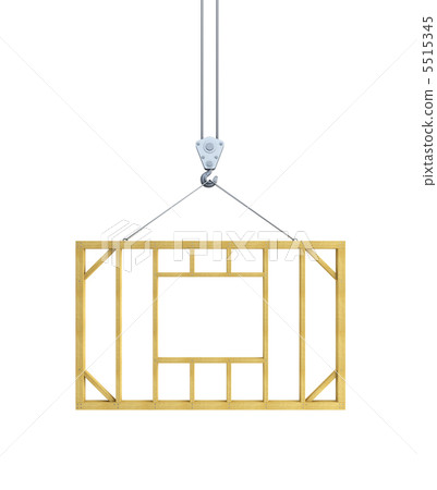 hook holding wooden frame 5515345