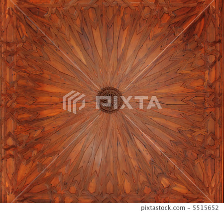 arabic pattern at Alhambra palace in Granada, Spain 5515652