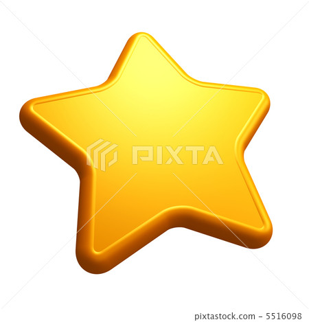 isolated yellow star 5516098