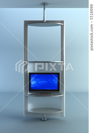 Plasma TV on the rack 5516099