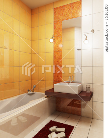 3d bathroom rendering 5516100