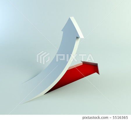 rising arrow rising arrow 5516365