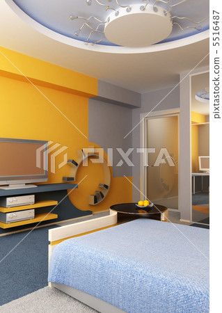 interior of the children's room 5516487