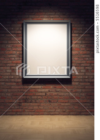blank frame on the brick wall blank frame on the brick wall 5516598